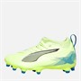 Puma Junior Ultra 5 Match FG/AG Firm/Artificial Ground Football Boots Fizzy Apple