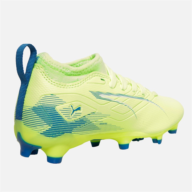 Puma Junior Ultra 5 Match FG/AG Firm/Artificial Ground Football Boots Fizzy Apple