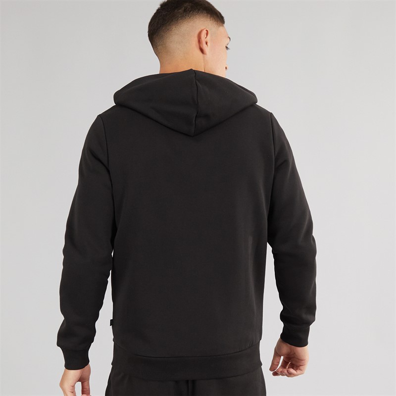 Puma Mens Essentials Small Logo Full Zip Hoodie Puma Black
