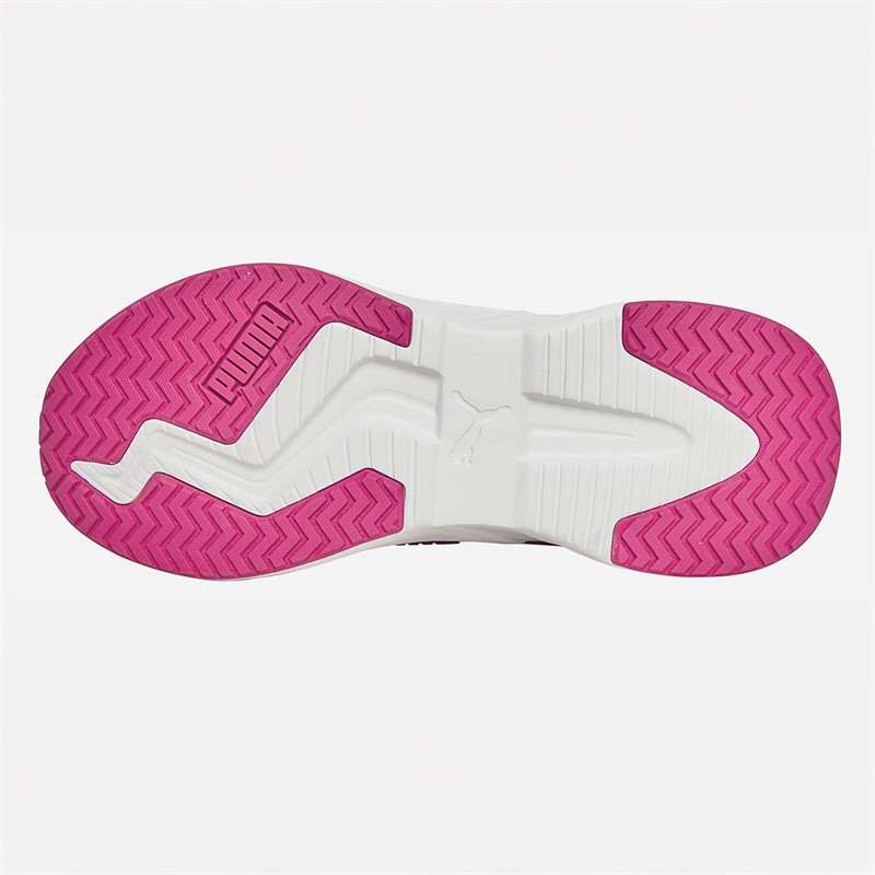 Puma Junior Girls Retaliate 3 Trainers Pink/White