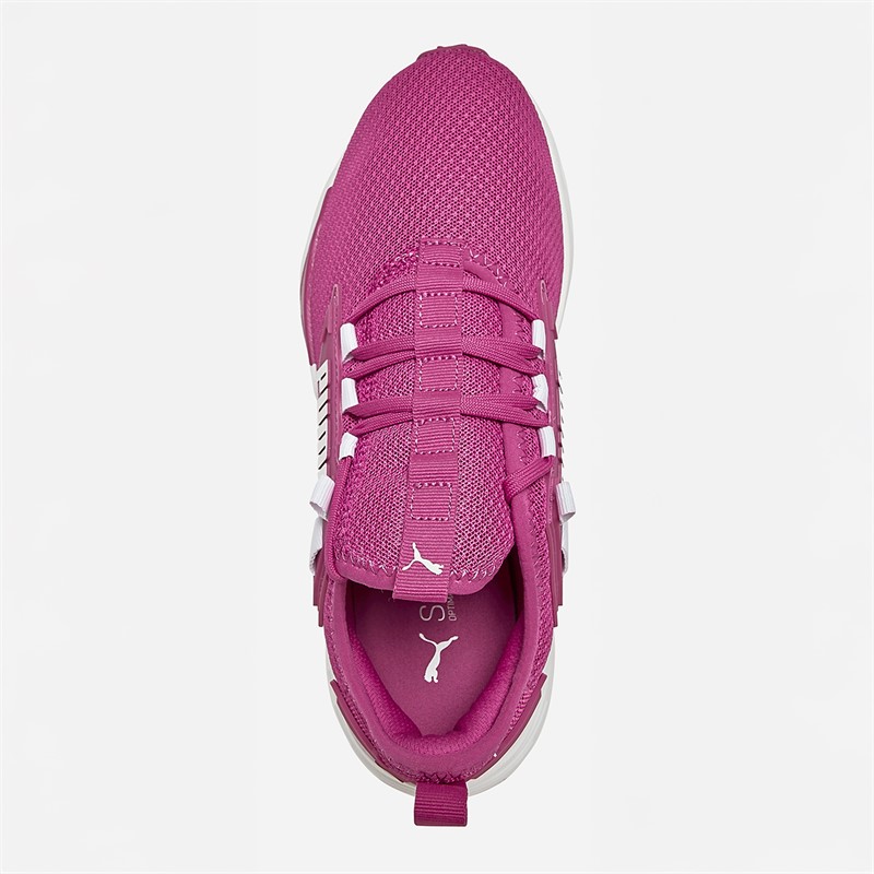 Puma Junior Girls Retaliate 3 Trainers Pink/White