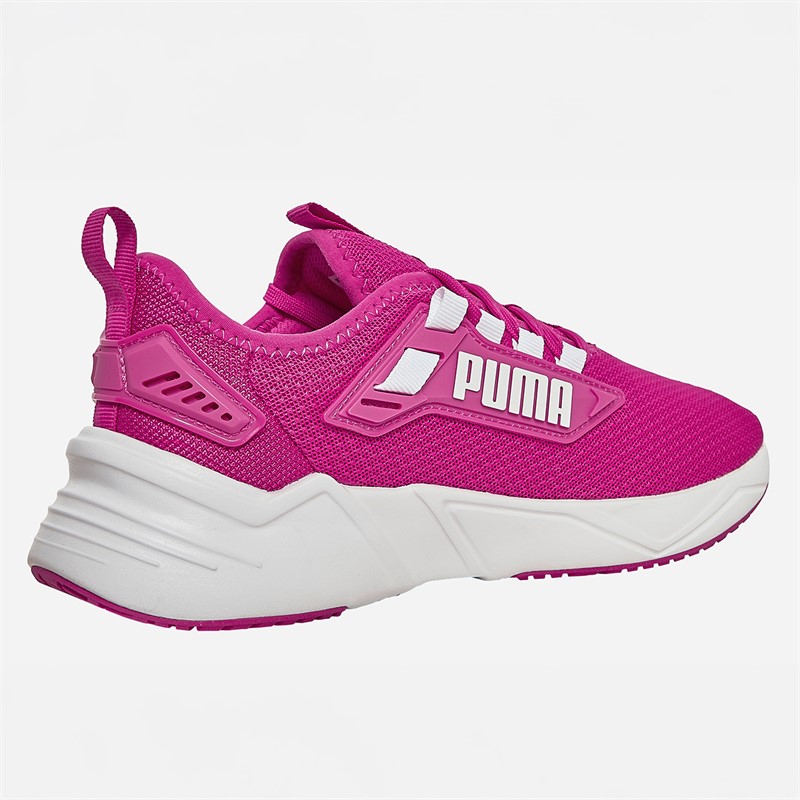 Puma Junior Girls Retaliate 3 Trainers Pink/White
