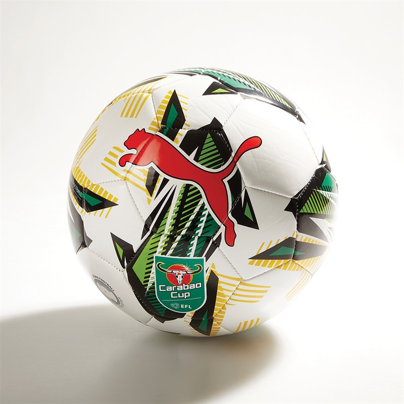 Puma Orbita 6 Carabao Cup Machine Stitched Training Football Puma White