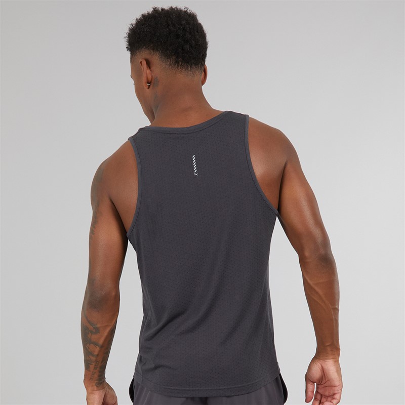 Puma Mens Running Tank Flat Dark Gray