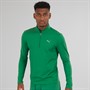 Puma Mens Training Slim Fit 1/4 Zip Top Vine