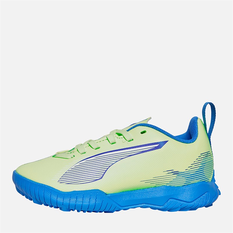 Puma Junior Ultra 5 Play TT Astro Football Boots Fizzy Apple