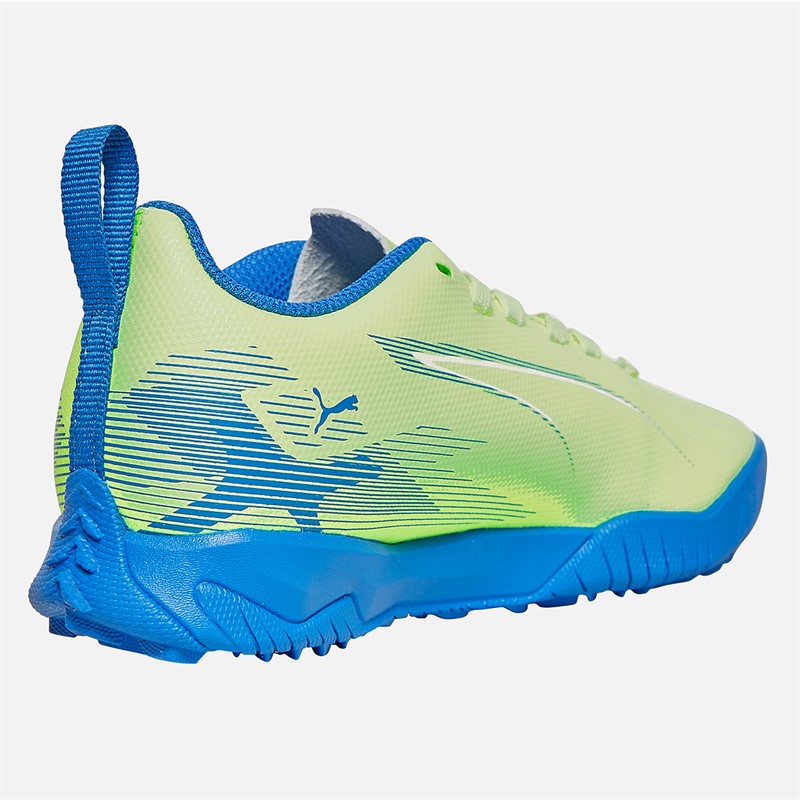 Puma Junior Ultra 5 Play TT Astro Football Boots Fizzy Apple