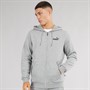Puma Mens Essentials Small Logo Full Zip Hoodie Medium Grey Heather