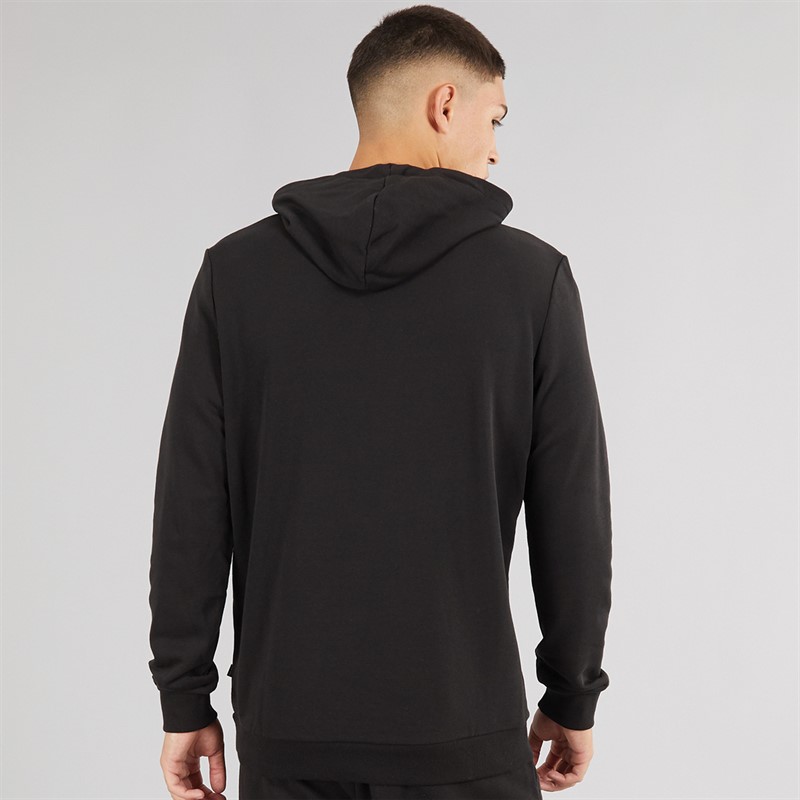 Puma Mens Essentials Big Logo Hoodie Puma Black