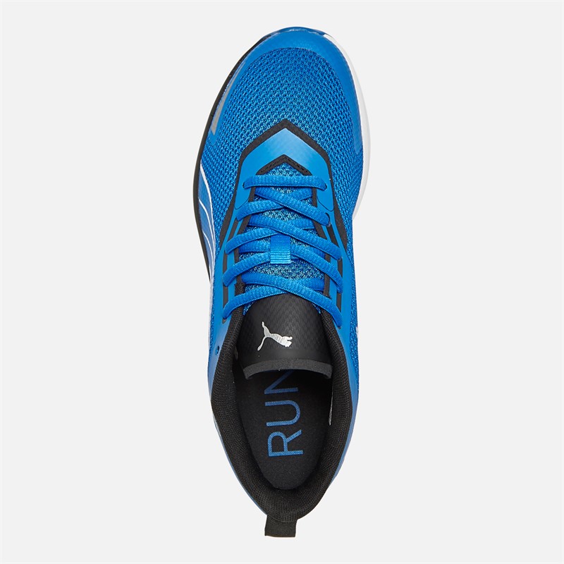 Puma Junior Boys Kruz Nitro Trainers White/Blue