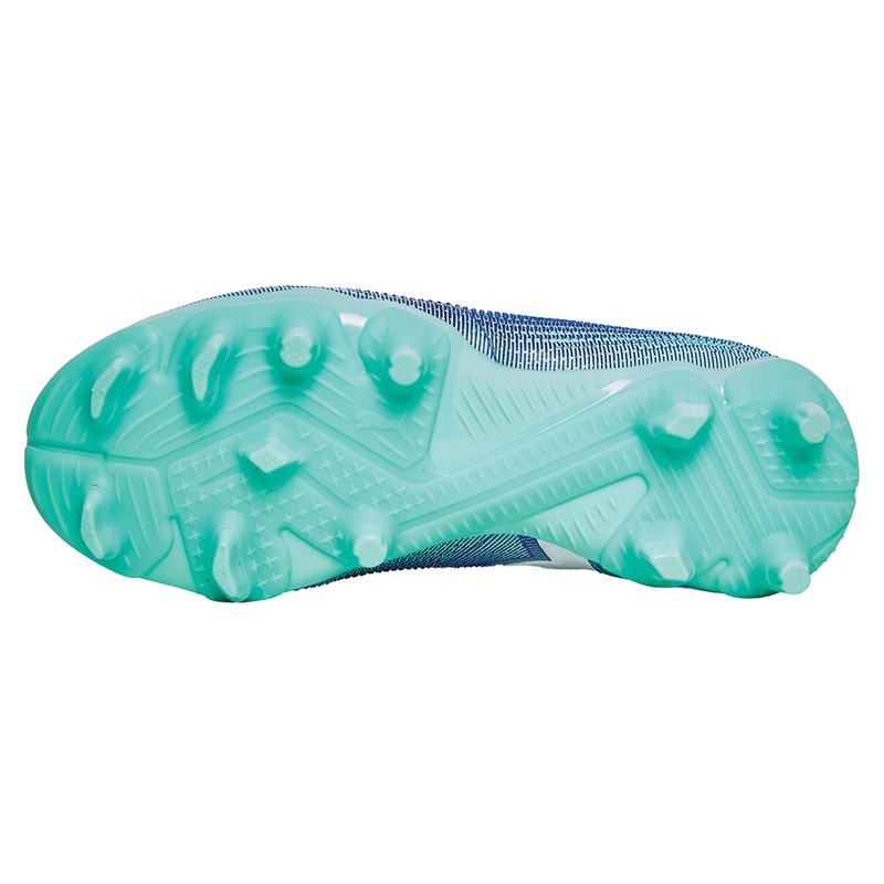 Puma Junior Future 7 Match FG/AG Firm/Artificial Ground Football Boots Bluemazing