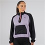 Puma Womens Hypernatural Woven Training 1/2 Zip Top Pale Plum