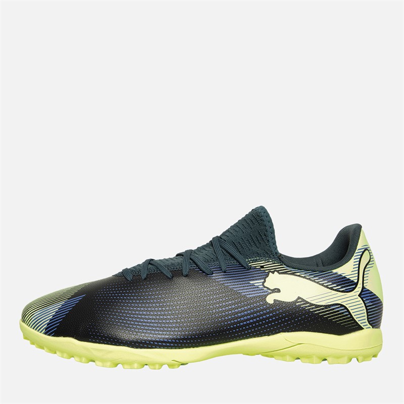 Puma Mens Future 7 Play TT Astro Football Boots Gray Skies - Size 7