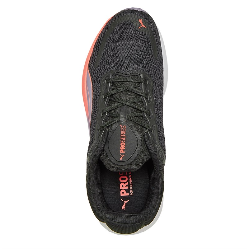 Puma Mens Scend Pro Profoam Neutral Running Shoes Black/Sunset