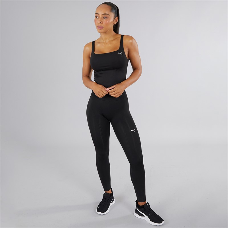 Puma Womens Shapeluxe Seamless Training High Waist Tights Puma Black