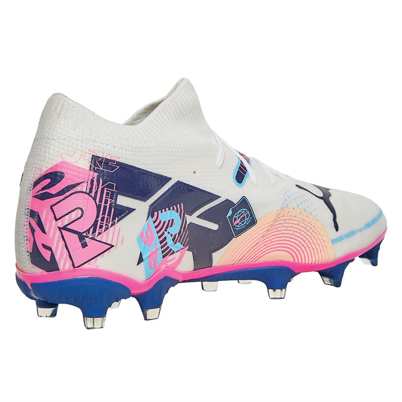 Puma Mens Future 7 Match Vol. Up FG/AG Firm/Artificial Ground Football Boots Puma White