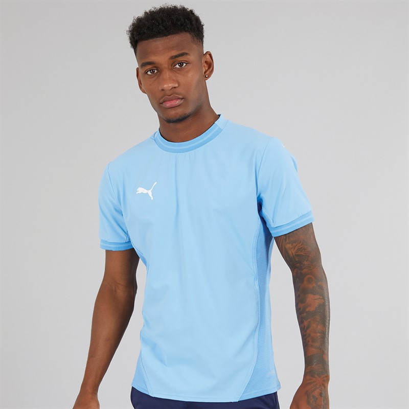 Puma Mens Teamfinal Training Jersey Team Light Blue - Size XL