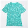 Puma Mens Train All Day Geometric Speed Brights T-Shirt Aquatic