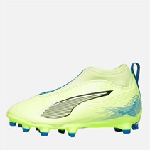 Puma Junior Ultra 5 Match+ LL FG/AG Firm/Artificial Ground Football Boots Fizzy Apple