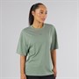 Puma Womens Training Oversized T-Shirt Eucalyptus