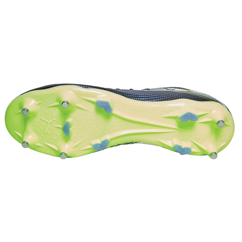 Puma Mens Future 7 Match MXSG Mixed/Soft Ground Football Boots Gray Skies