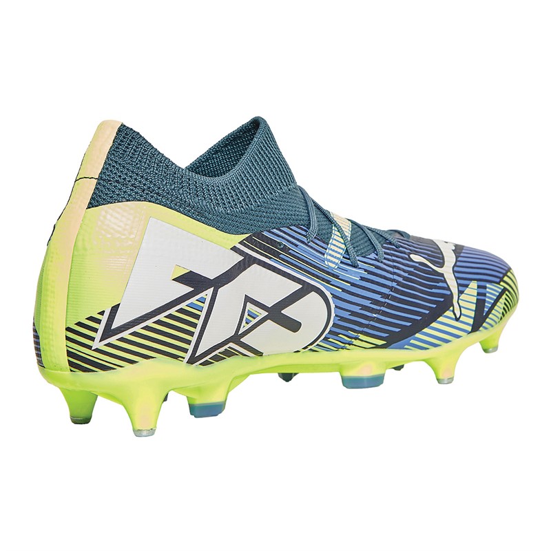 Puma Mens Future 7 Match MXSG Mixed/Soft Ground Football Boots Gray Skies