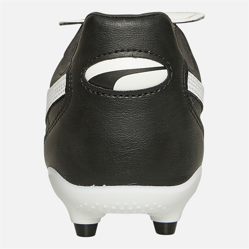 Puma Chaussures de Football Homme King Top FG/AG Terrain Ferme/Artificiel Noir/Blanc
