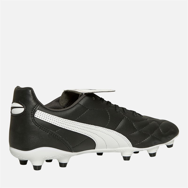 Puma Chaussures de Football Homme King Top FG/AG Terrain Ferme/Artificiel Noir/Blanc