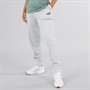 Puma Damen Essentials Logo Jogginghose Hell Grau Meliert