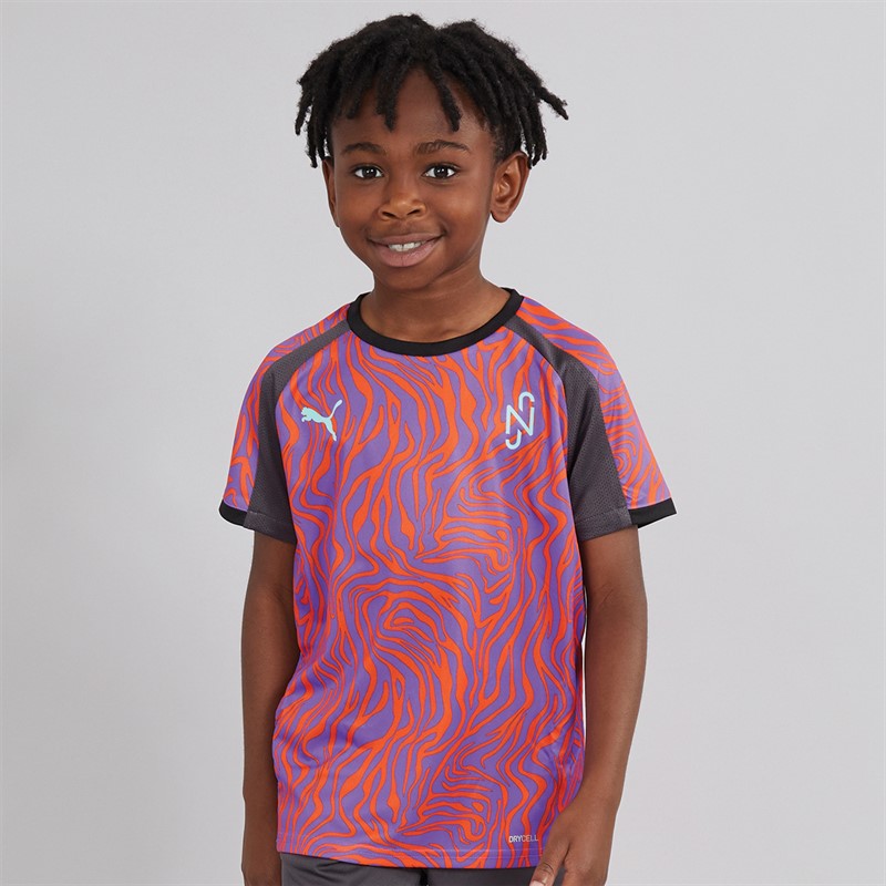 Puma Junior Boys Neymar JR Creativity Jersey Violet