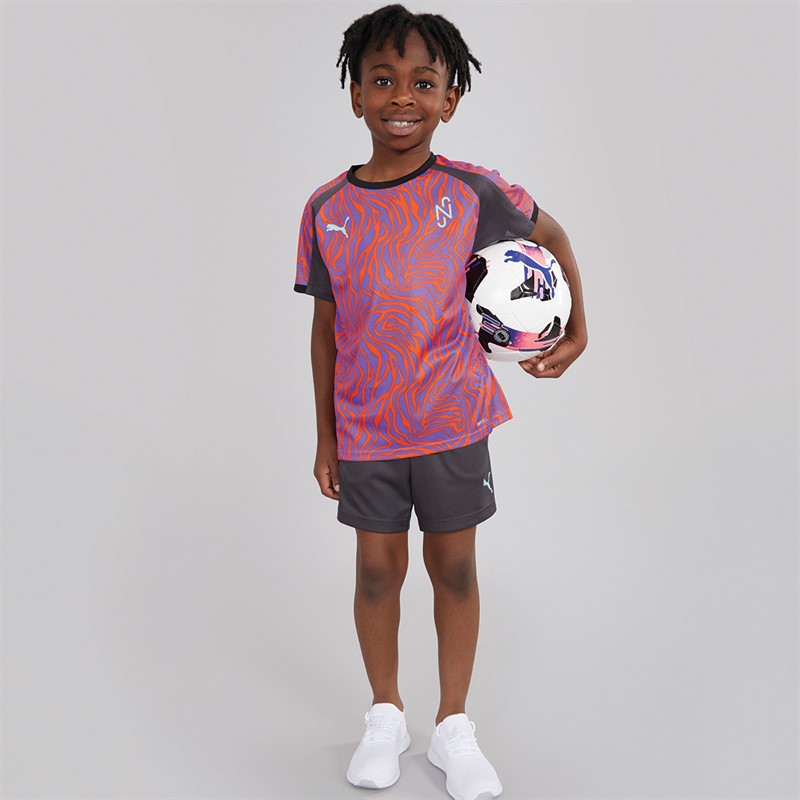 Puma Junior Boys Neymar JR Creativity Training Shorts Dark Coal