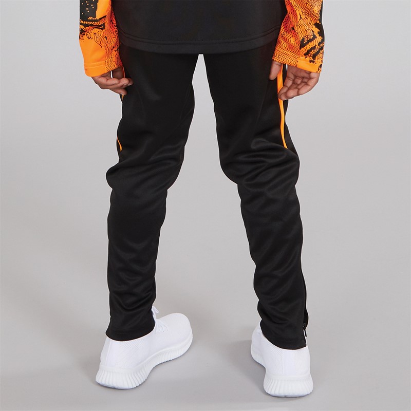 Puma Junior Boys Individualliga Camo Training Pants Black/Orange