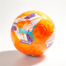 Puma Orbita LaLiga 1 Machine Stitched Training Football Fluorescent Orange