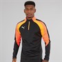 Puma Mens IndividualLIGA 1/4 Zip Top Puma Black