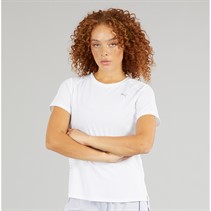 Puma Womens dryCELL Graphic Mesh Top Puma White