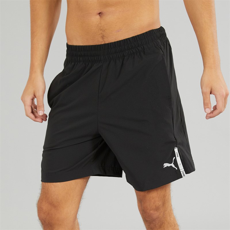 Puma Mens Woven 7 Inch Shorts Puma Black