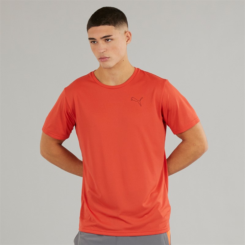 Puma Mens dryCELL Training Top Red Fire