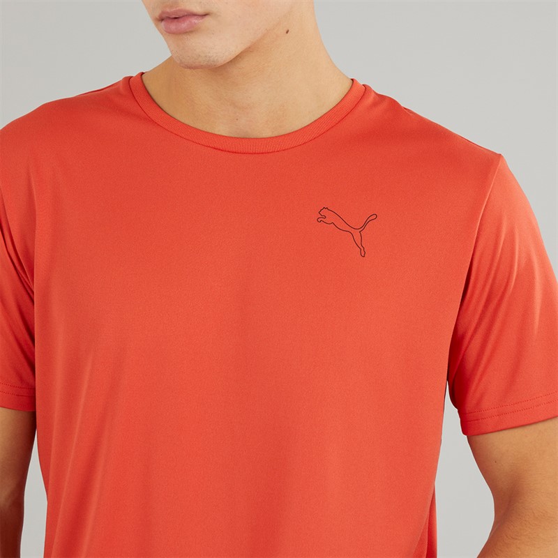 Puma Mens dryCELL Training Top Red Fire