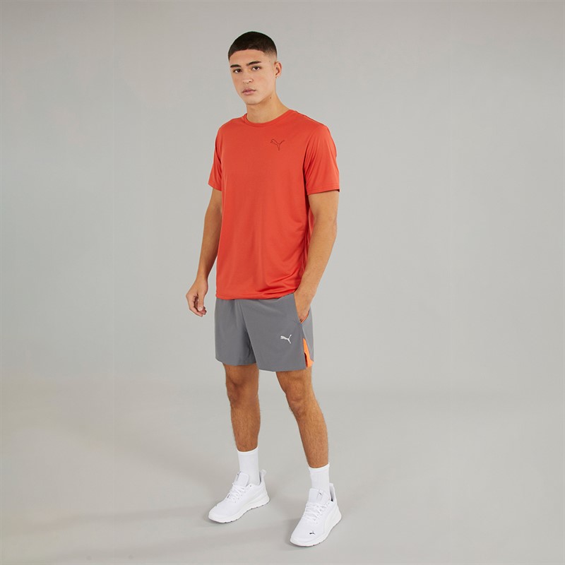 Puma Mens dryCELL Training Top Red Fire