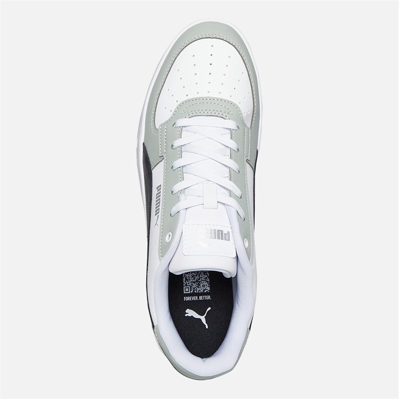 Puma Mens Caven 2.0 Trainers Grey/White/Black