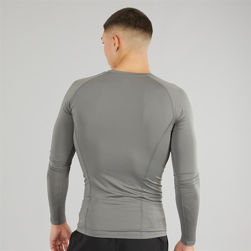 Puma Mens LIGA Long Sleeve Baselayer Smoked Pearl