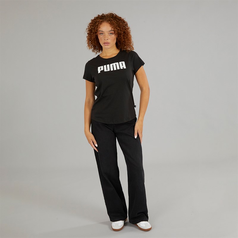 Puma Womens Essentials T-Shirt Puma Black