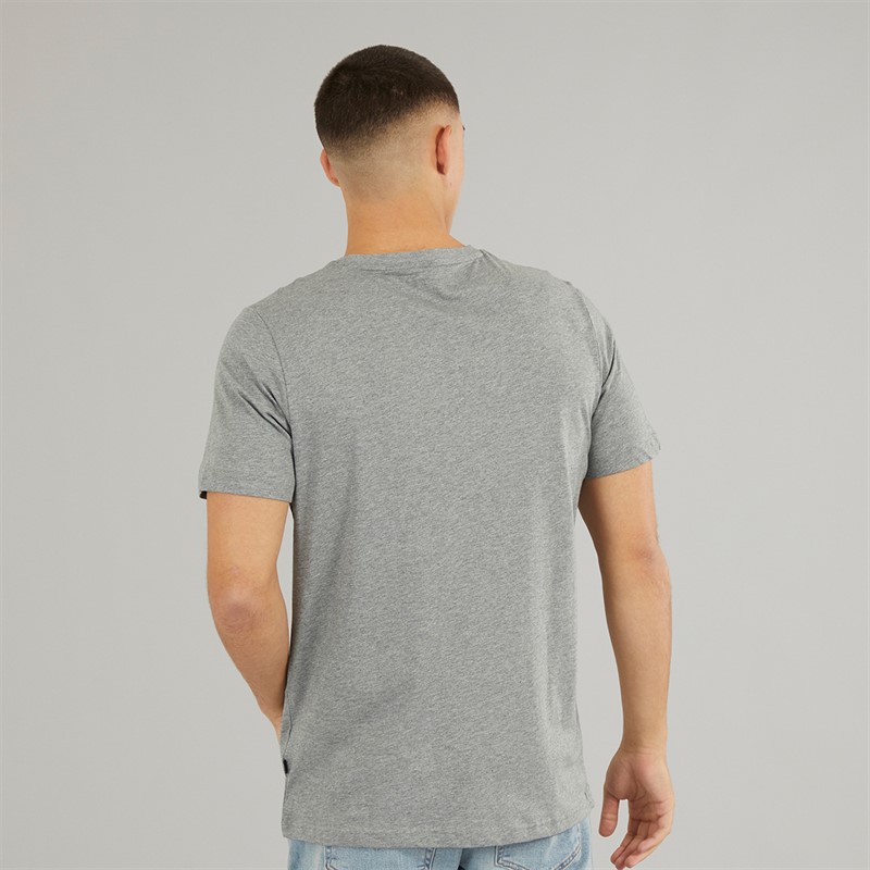 Puma Mens Essentials Small Logo T-Shirt Medium Grey Heather
