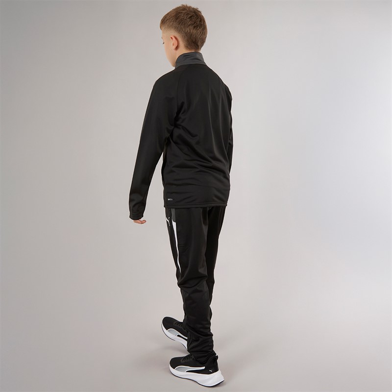 Puma Junior Boys Individualliga Tracksuit Puma Black