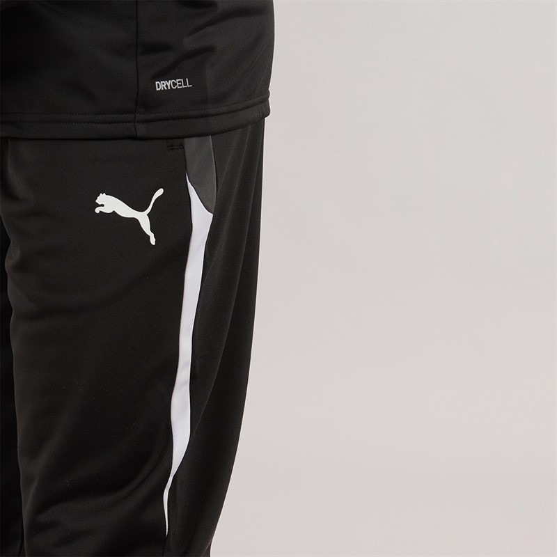 Puma Junior Boys Individualliga Tracksuit Puma Black