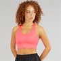 Puma Womens Pwrbreathe dryCELL Sports Bra Sunset Glow