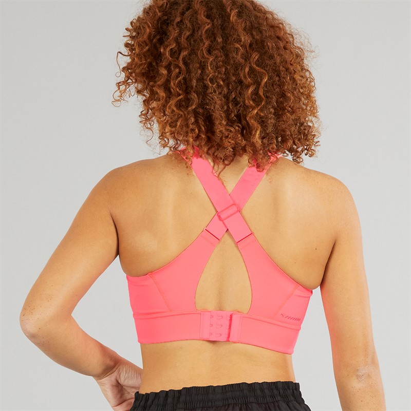 Puma Womens Pwrbreathe dryCELL Sports Bra Sunset Glow