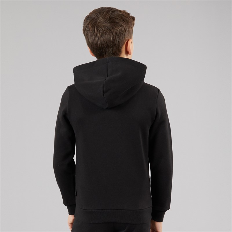 Puma Junior Boys Essentials Small Logo Hoodie Puma Black