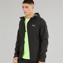 Puma Mens Ultraweave Raincell Water-Repellent Running Jacket Puma Black