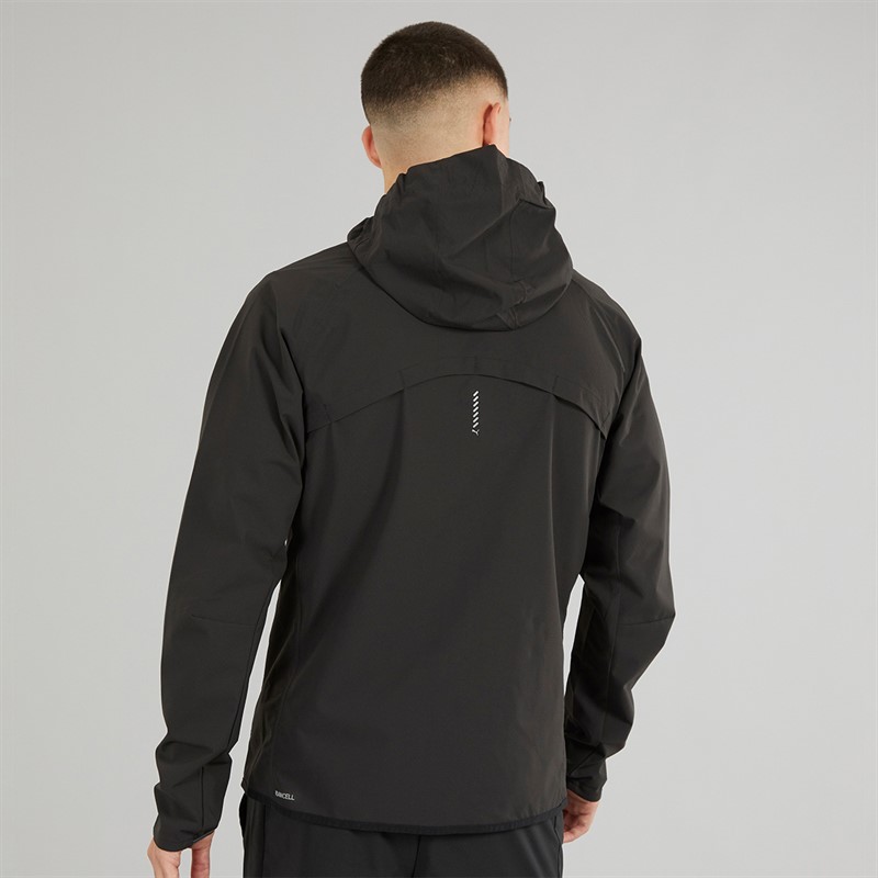 Puma Mens Ultraweave Raincell Water-Repellent Running Jacket Puma Black